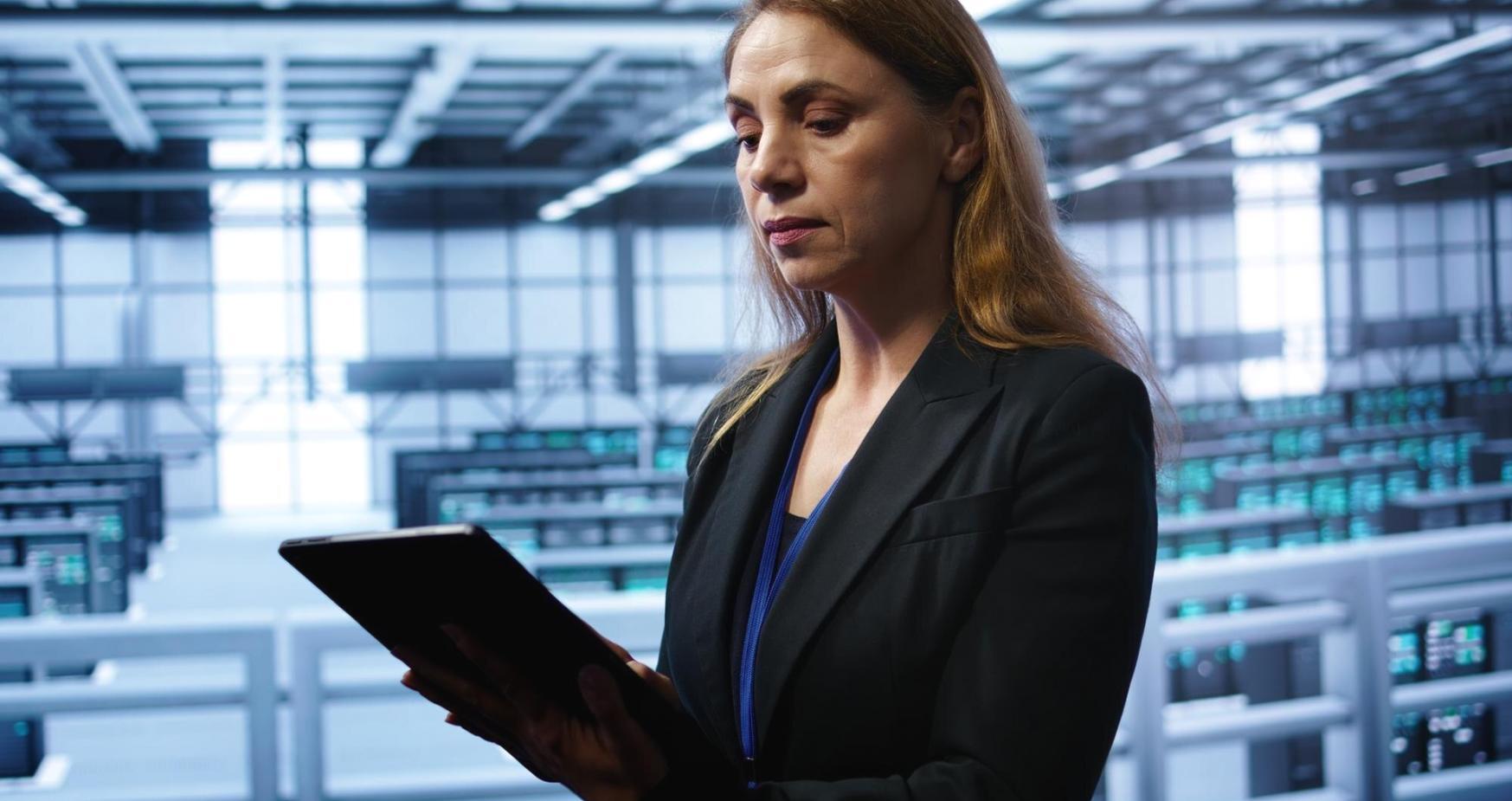 Moderne Stadtlandschaft mit intelligenten Technologien